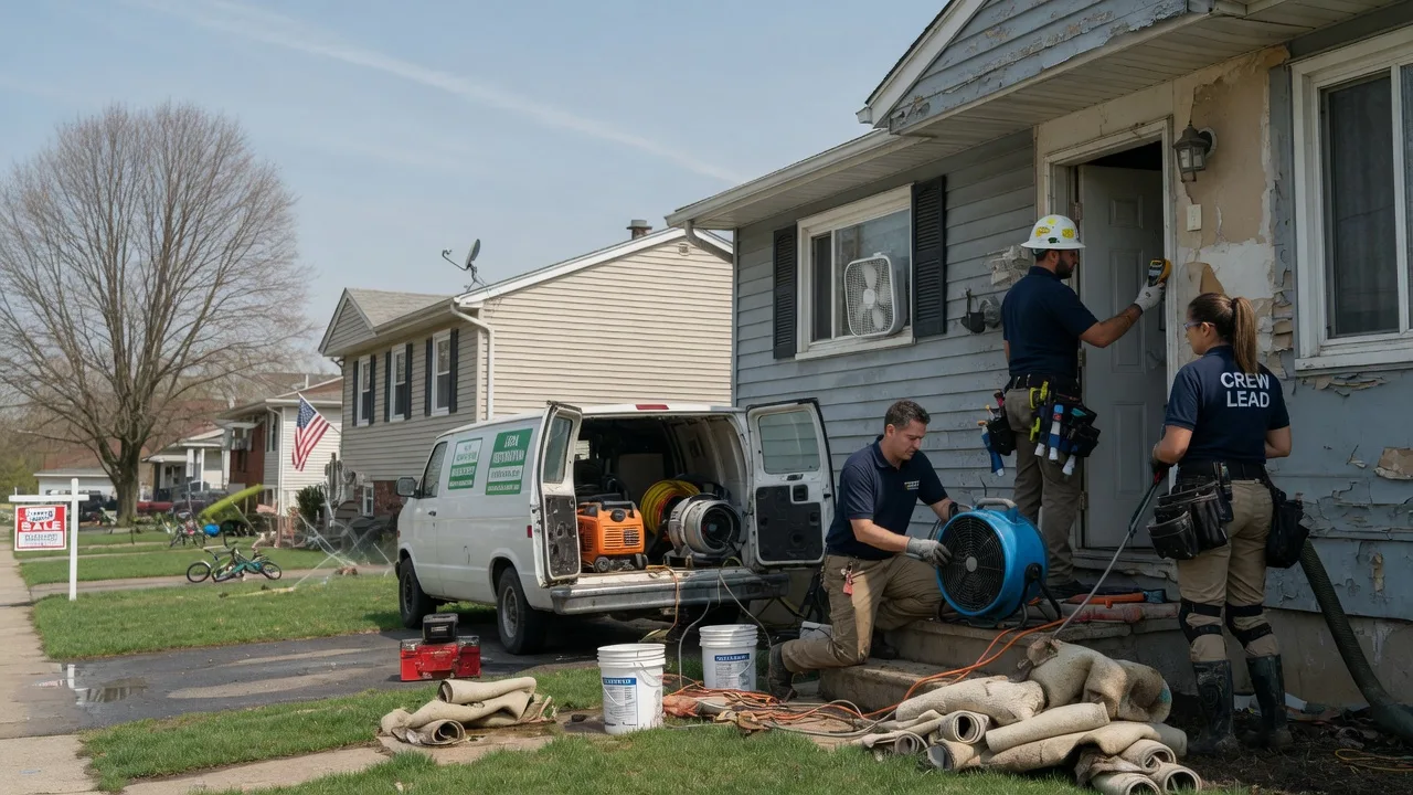 Flood Cleanup in Temple Hills, MD near me