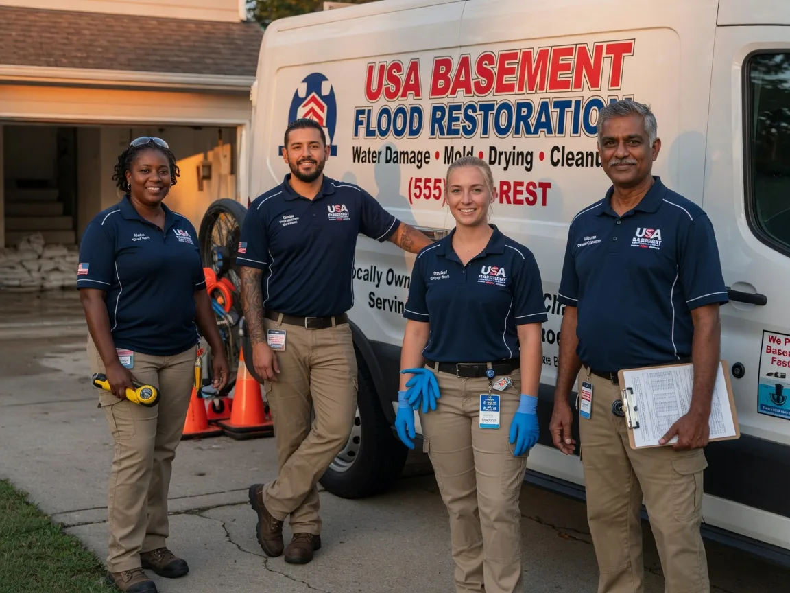 Basement Flood Cleanup company in Temple Hills, MD