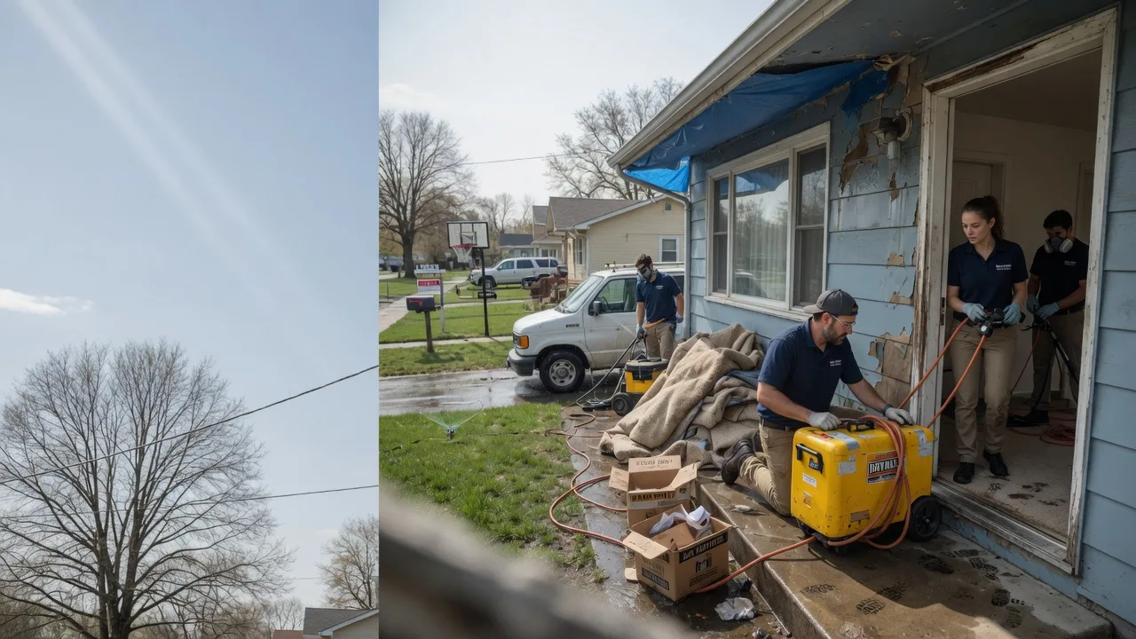 Basement Flood Cleanup in Temple Hills, MD near me